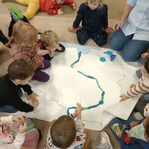 zmywalna mapa Polski